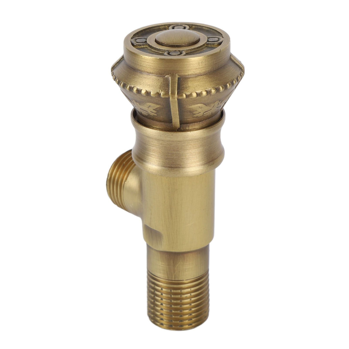 Angle Valve Vintage European Style Brass Cold Hot Water Stop Valve for Water Sink Bathroom Toilet Kitchen