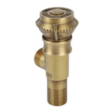 Angle Valve Vintage European Style Brass Cold Hot Water Stop Valve for Water Sink Bathroom Toilet Kitchen