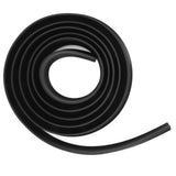 Water Insulation Strip Flexible Bendable Self Adhesive TPE Shower Wet Dry Separation Bathroom Accessories 3meter Black