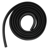 Water Insulation Strip Flexible Bendable Self Adhesive TPE Shower Wet Dry Separation Bathroom Accessories 3meter Black - Side View