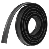 Water Insulation Strip Flexible Bendable Self Adhesive TPE Shower Wet Dry Separation Bathroom Accessories 3meter Black - Low Angle
