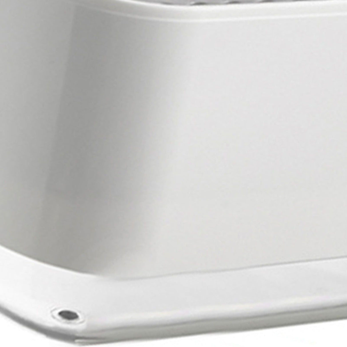 Soap Dispenser with Sponge Holder PP PET Press Type Soap Box for Cloth Dish Kitchen Cleaning White
