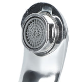 Bathroom Sink Faucet Zinc Alloy 2 Hole Single Handle Hot and Cold Water Mixer Tap for Home Hotel