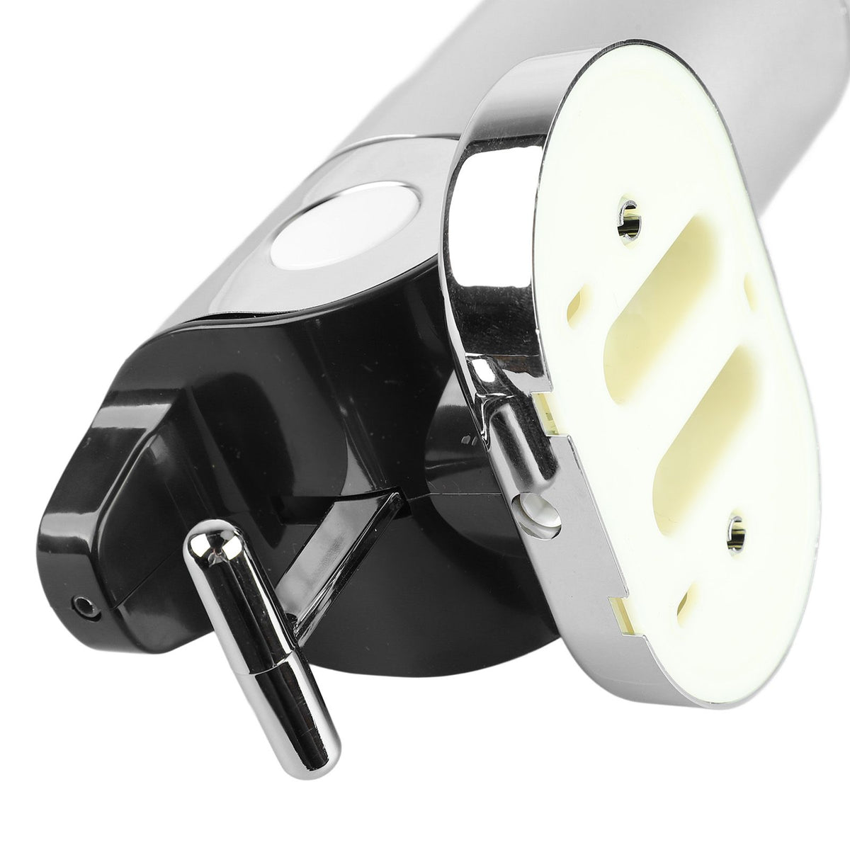 Wall Mounted Soap Dispenser Silver ABS Conditioner Body Wash Dispenser 500ml Soap Liquid Holder for Hotels Restaurants Home