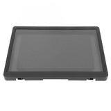 Shower Phone Holder Waterproof Rotatable Anti Fog Hands Free Easy Mounting Bathroom Tablet Case for Bathing Washroom Black - Front View