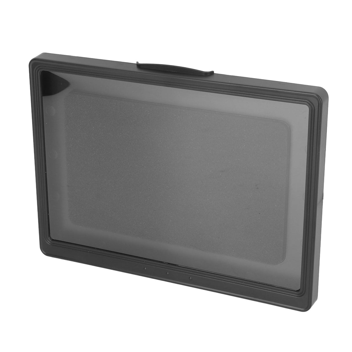 Shower Phone Holder Waterproof Rotatable Anti Fog Hands Free Easy Mounting Bathroom Tablet Case for Bathing Washroom Black