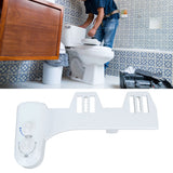 Bidet Attachment Self Cleaning Dual Nozzle Adjustable Water Pressure Cold Water Toilet Bidet for Feminine Wash 3/8