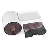 Wall Mounted Tissue Box Cover Plastic Waterproof Multifunctional Punch Free Toilet Paper Holder for Bathroom Kitchen White