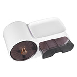 Wall Mounted Tissue Box Cover Plastic Waterproof Multifunctional Punch Free Toilet Paper Holder for Bathroom Kitchen White - 45-Degree Angle