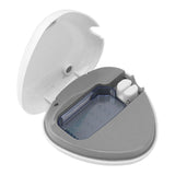 Toothbrush Sanitizer Portable Rechargeable Toothbrush Cleaner Holder Travel Home Toothbrush Case White