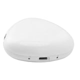 Toothbrush Sanitizer Portable Rechargeable Toothbrush Cleaner Holder Travel Home Toothbrush Case White