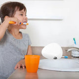 Toothbrush Sanitizer Portable Rechargeable Toothbrush Cleaner Holder Travel Home Toothbrush Case White