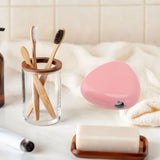 Toothbrush Sanitizer Portable Rechargeable Toothbrush Cleaner Holder Travel Home Toothbrush Case Pink