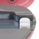 Toothbrush Sanitizer Portable Rechargeable Toothbrush Cleaner Holder Travel Home Toothbrush Case Pink