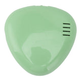 Toothbrush Sanitizer Portable Rechargeable Toothbrush Cleaner Holder Travel Home Toothbrush Case Green
