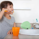 Toothbrush Sanitizer Portable Rechargeable Toothbrush Cleaner Holder Travel Home Toothbrush Case Green - Extra Image