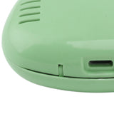 Toothbrush Sanitizer Portable Rechargeable Toothbrush Cleaner Holder Travel Home Toothbrush Case Green