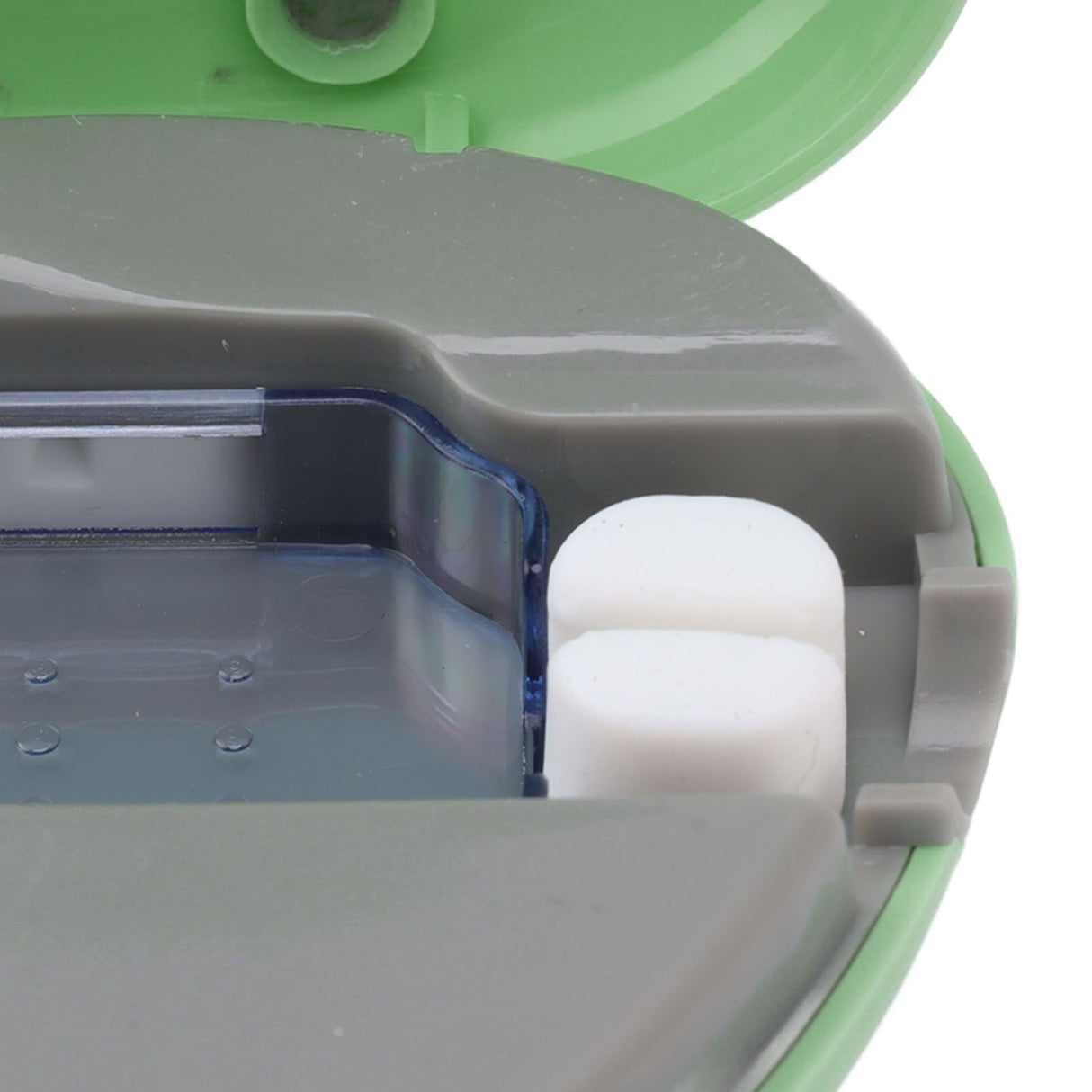 Toothbrush Sanitizer Portable Rechargeable Toothbrush Cleaner Holder Travel Home Toothbrush Case Green