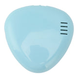 Toothbrush Sanitizer Portable Rechargeable Toothbrush Cleaner Holder Travel Home Toothbrush Case Blue - Front View