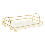 Countertop Organizer Cosmetics Storage Shelf Rack Home Decoration for Bathroom Bedroom - Side View