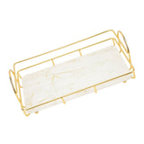 Countertop Organizer Cosmetics Storage Shelf Rack Home Decoration for Bathroom Bedroom - Close-Up Angle