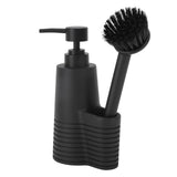 Dish Soap Dispenser Stainless Steel Washing Up Liquid Dispenser with Cleaning Brush for Kitchen - Extra Image