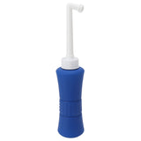 Vaginal Douche Manual Pressure Clean 500 Ml Capacity Leak Proof Vaginal Douche Cleanser with Storage Bag for Postpartum Recovery Dark Blue