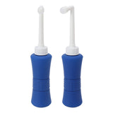 Vaginal Douche Manual Pressure Clean 500 Ml Capacity Leak Proof Vaginal Douche Cleanser with Storage Bag for Postpartum Recovery Dark Blue - Extra Image