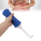 Vaginal Douche Manual Pressure Clean 500 Ml Capacity Leak Proof Vaginal Douche Cleanser with Storage Bag for Postpartum Recovery Dark Blue - Extra Image
