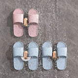 Slipper Hook Wall Mounted Drill Free Multifunctional Hanger Hook for Entrance Bathroom Kitchen Bedroom Coffee