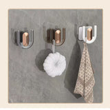 Slipper Hook Wall Mounted Drill Free Multifunctional Hanger Hook for Entrance Bathroom Kitchen Bedroom Coffee