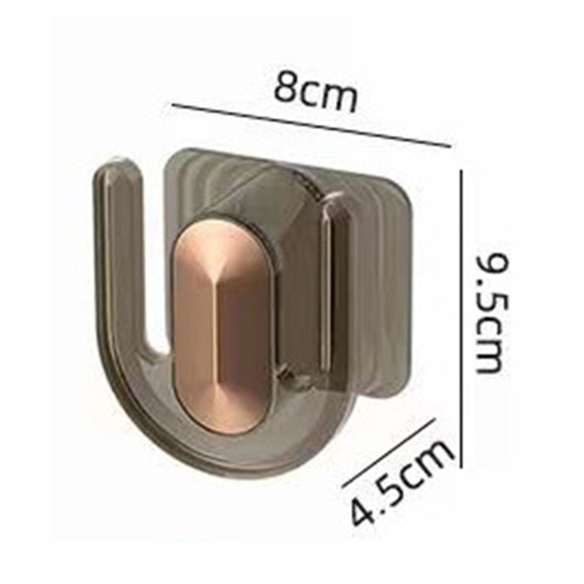 Slipper Hook Wall Mounted Drill Free Multifunctional Hanger Hook for Entrance Bathroom Kitchen Bedroom Coffee