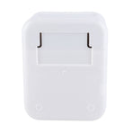 Wall Mounted Tissue Box Large Capacity Waterproof Stylish Decorative Practical Toilet Paper Storage Box for Home Bathroom Fresh White