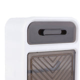 Wall Mounted Tissue Box Large Capacity Waterproof Stylish Decorative Practical Toilet Paper Storage Box for Home Bathroom Fresh White