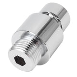 135 Degree Shower Head Elbow Adapter All Copper Handhold Shower Elbow Adapter for Household Bathroom - Front View
