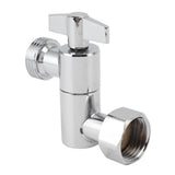 Shower Angle Adapter All Copper 135 Degree Universal Connection Shower Head Extension Adapter Handhold Shower Elbow for Bathroom - Front View