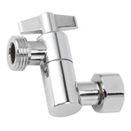 Shower Angle Adapter All Copper 135 Degree Universal Connection Shower Head Extension Adapter Handhold Shower Elbow for Bathroom