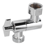 Shower Angle Adapter All Copper 135 Degree Universal Connection Shower Head Extension Adapter Handhold Shower Elbow for Bathroom - Close-Up Angle