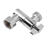 Shower Angle Adapter All Copper 135 Degree Universal Connection Shower Head Extension Adapter Handhold Shower Elbow for Bathroom - Low Angle
