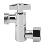 Shower Angle Adapter All Copper 135 Degree Universal Connection Shower Head Extension Adapter Handhold Shower Elbow for Bathroom