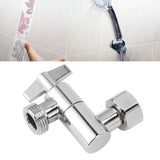 Shower Angle Adapter All Copper 135 Degree Universal Connection Shower Head Extension Adapter Handhold Shower Elbow for Bathroom