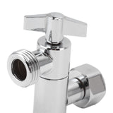Shower Angle Adapter All Copper 135 Degree Universal Connection Shower Head Extension Adapter Handhold Shower Elbow for Bathroom