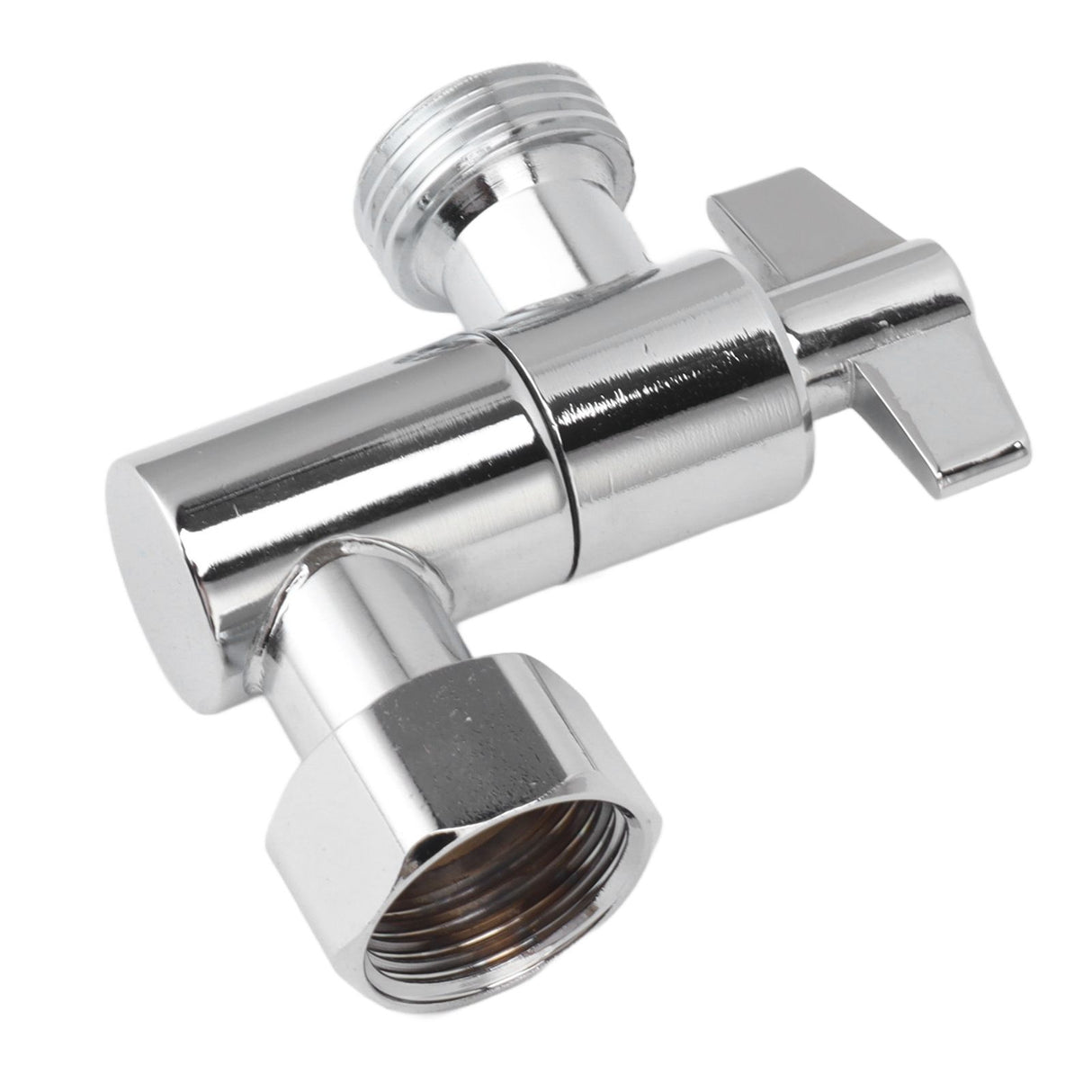 Shower Angle Adapter All Copper 135 Degree Universal Connection Shower Head Extension Adapter Handhold Shower Elbow for Bathroom