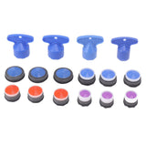 16pcs Faucet Bubbler Inner Core Set Kitchen Basin Faucet Aerator Insert Fitting with Removal Wrench