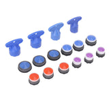 16pcs Faucet Bubbler Inner Core Set Kitchen Basin Faucet Aerator Insert Fitting with Removal Wrench - Side View