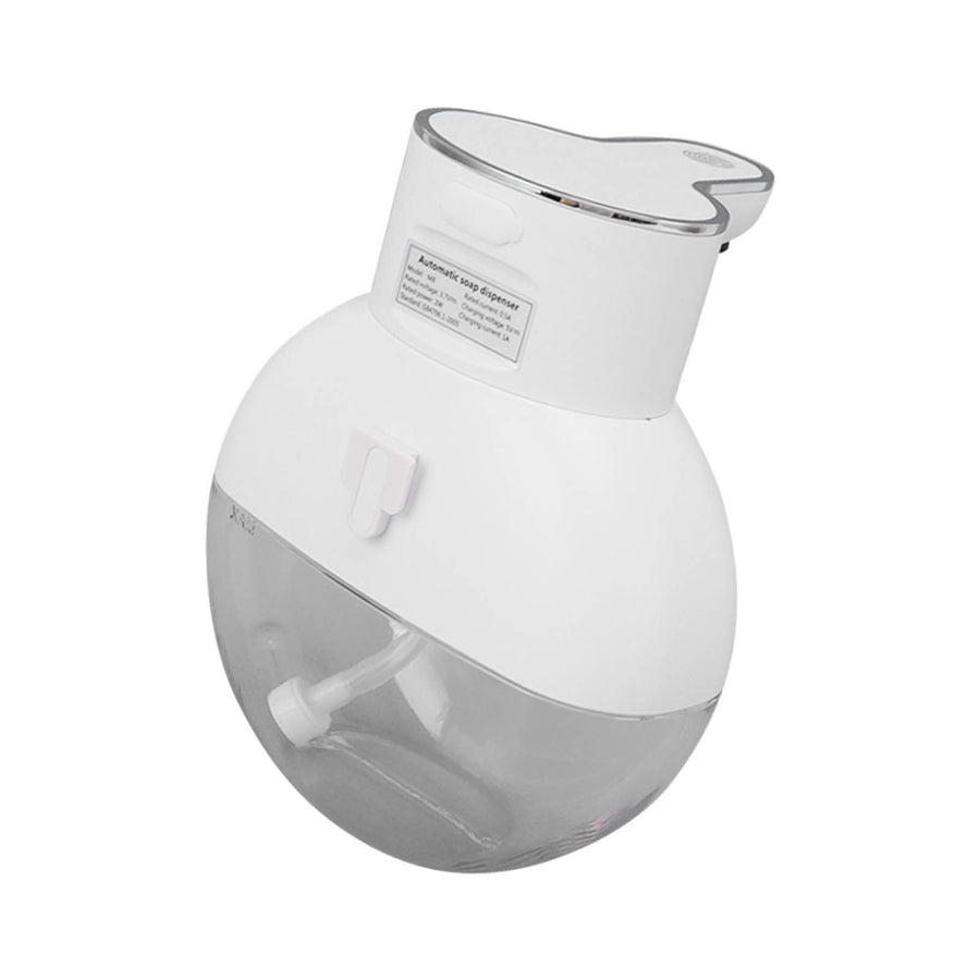 Automatic Soap Dispenser Touchless Rechargeable IPX5 Waterproof Wall Mounted Induction Soap Dispenser 400ml White Foam