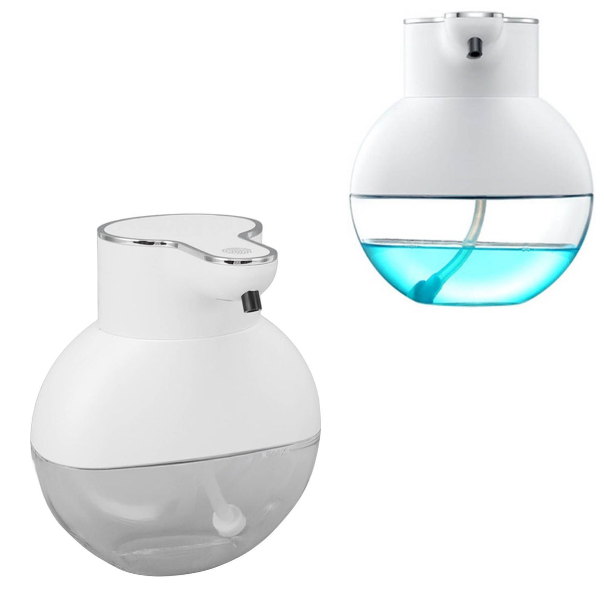 Automatic Soap Dispenser Touchless Rechargeable IPX5 Waterproof Wall Mounted Induction Soap Dispenser 400ml White Foam