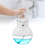 Automatic Soap Dispenser Touchless Rechargeable IPX5 Waterproof Wall Mounted Induction Soap Dispenser 400ml White Foam