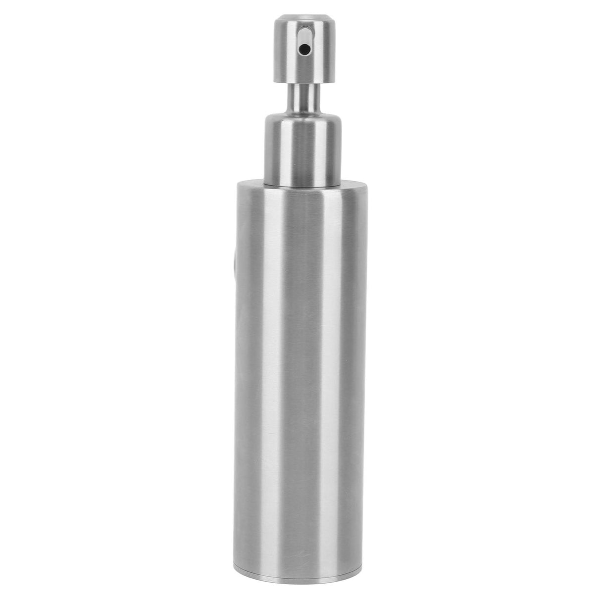 304 Stainless Steel Soap Dispenser Rustproof Refillable Soap Dispenser Soap Pump Bottle for Kitchen Bathroom Wall Mounted, Round