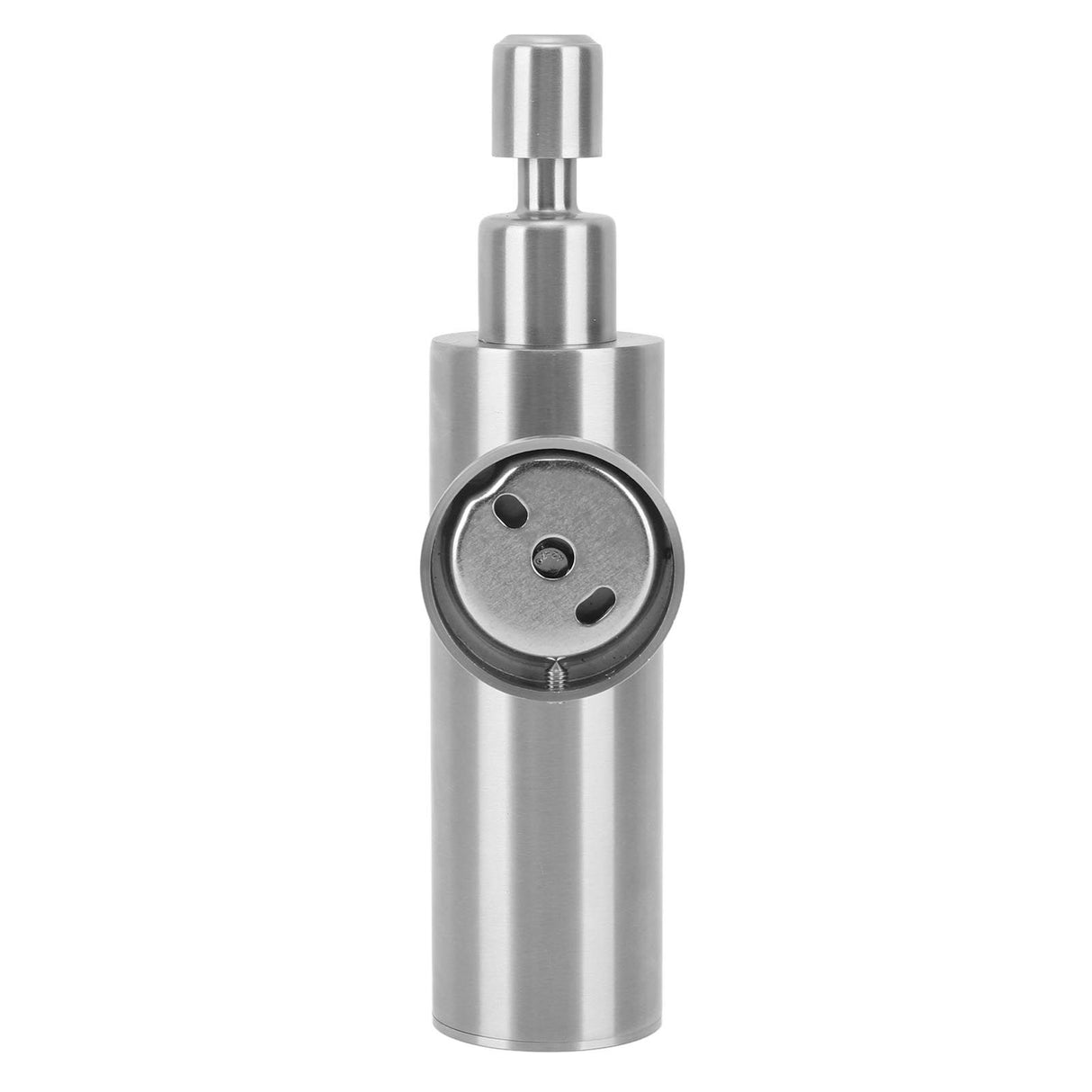 304 Stainless Steel Soap Dispenser Rustproof Refillable Soap Dispenser Soap Pump Bottle for Kitchen Bathroom Wall Mounted, Round